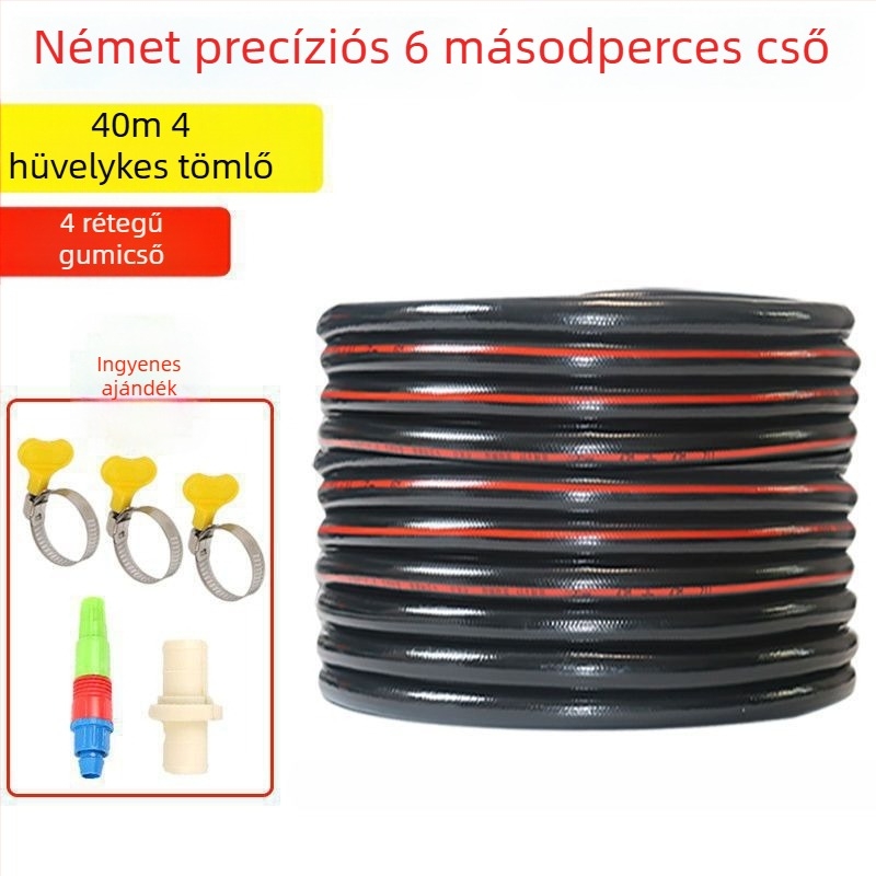 Háztartási vízszivattyú tömlő, puha és vastag, robbanásbiztos, PVC, CE tanúsítvány