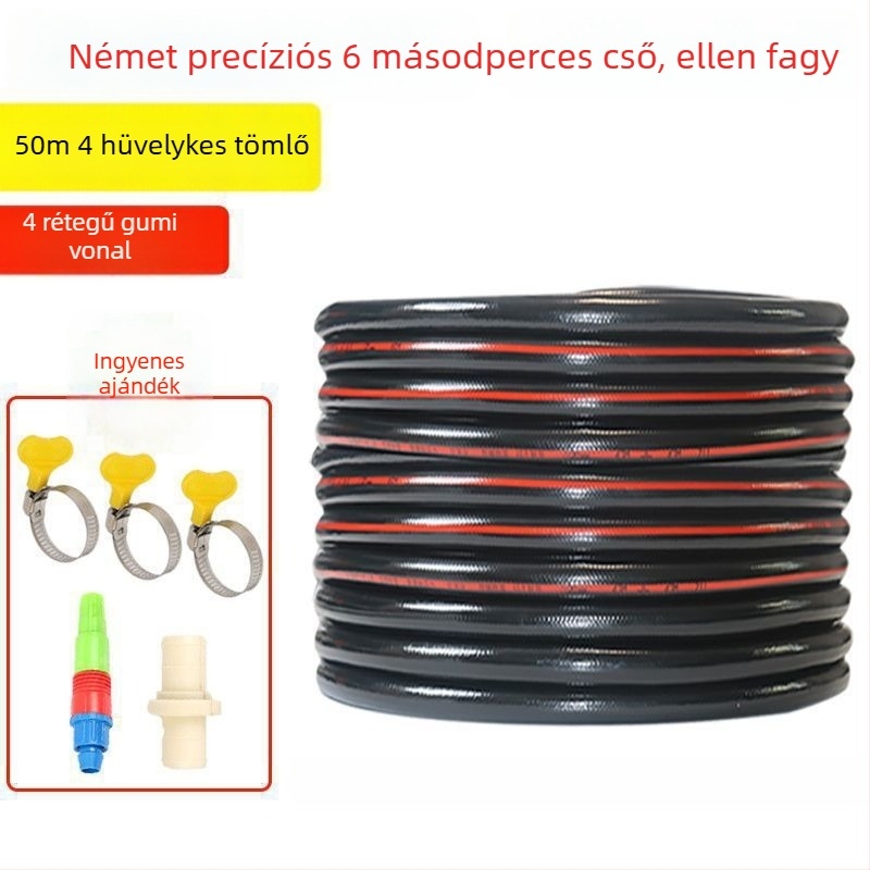 Háztartási vízszivattyú tömlő, puha és vastag, robbanásbiztos, PVC, CE tanúsítvány