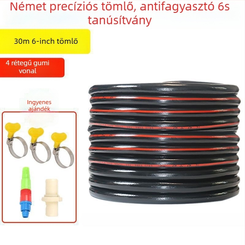 Háztartási vízszivattyú tömlő, puha és vastag, robbanásbiztos, PVC, CE tanúsítvány