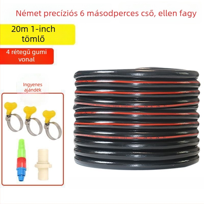 Háztartási vízszivattyú tömlő, puha és vastag, robbanásbiztos, PVC, CE tanúsítvány