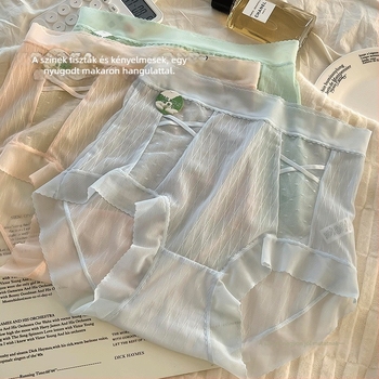 Plusz méretű, magas derekú seamless nylon bugyi – antibakteriális, lélegző, viszkóz belső rész