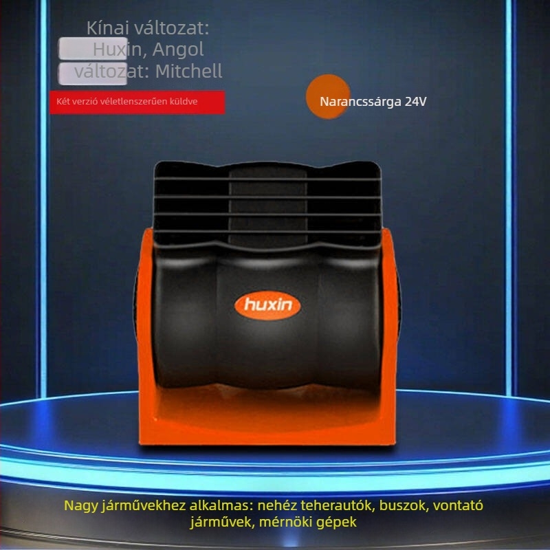 Autóventilátor – ABS burkolat, 7W, HX-301/HX-302, Cool car star