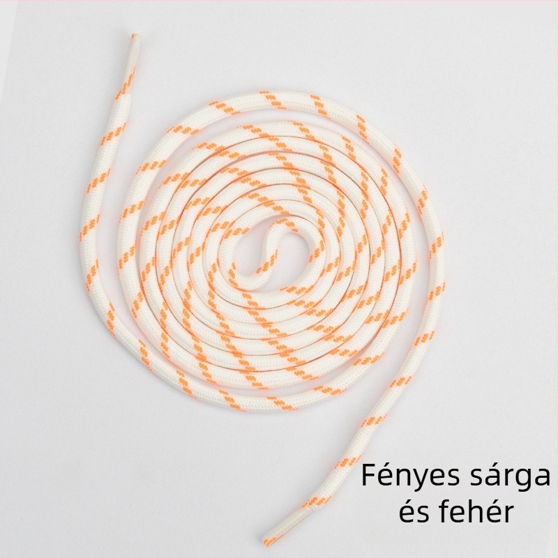 Round Jump Point cipőfűzők, sokoldalúak; egyéb cipőfajtákhoz, téli szezonra