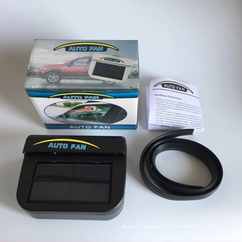 Autóventilátor ABS anyagból, 001-es modell, autóhűtéshez, testreszabható