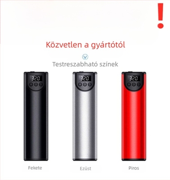 Más járműre szerelt kis méretű elektromos készülék HBWL-009 Hordozható nagynyomású léggömbpumpa autó sürgősségi használathoz és éjszakai világításhoz, ABS + alumínium, testreszabható feldolgozás