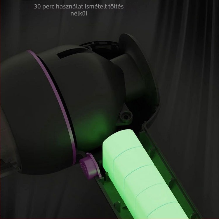 Kézi autós porszívó (7.4V, 120W, 11000Pa, vezeték nélküli, világítás)