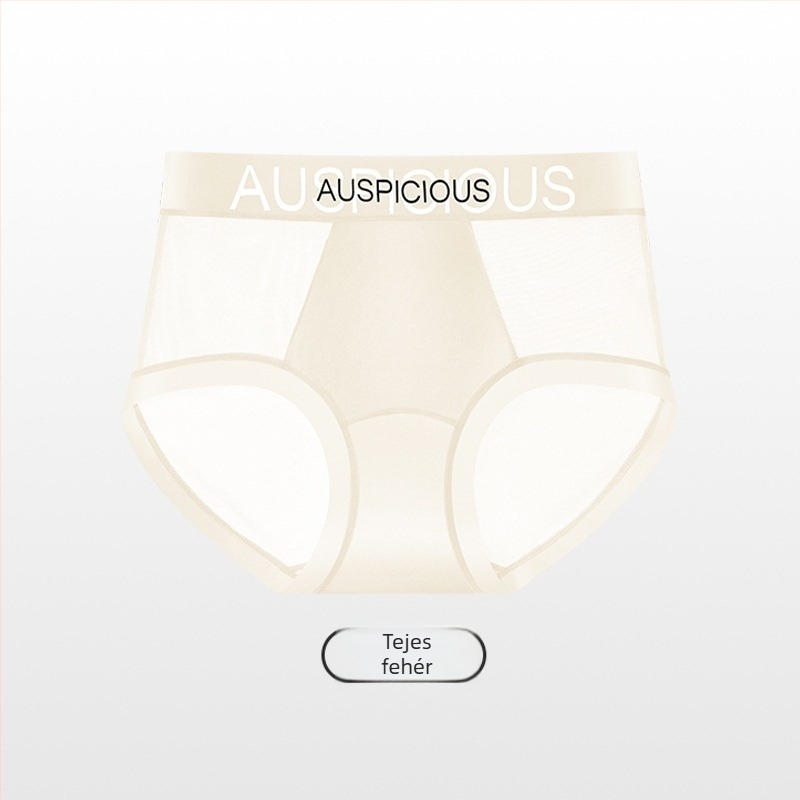 Női fehérnemű: Nylon anyag, légáteresztő és gyorsan száradó, jacquard szövés, középmagas derék, viszkóz belső bélés