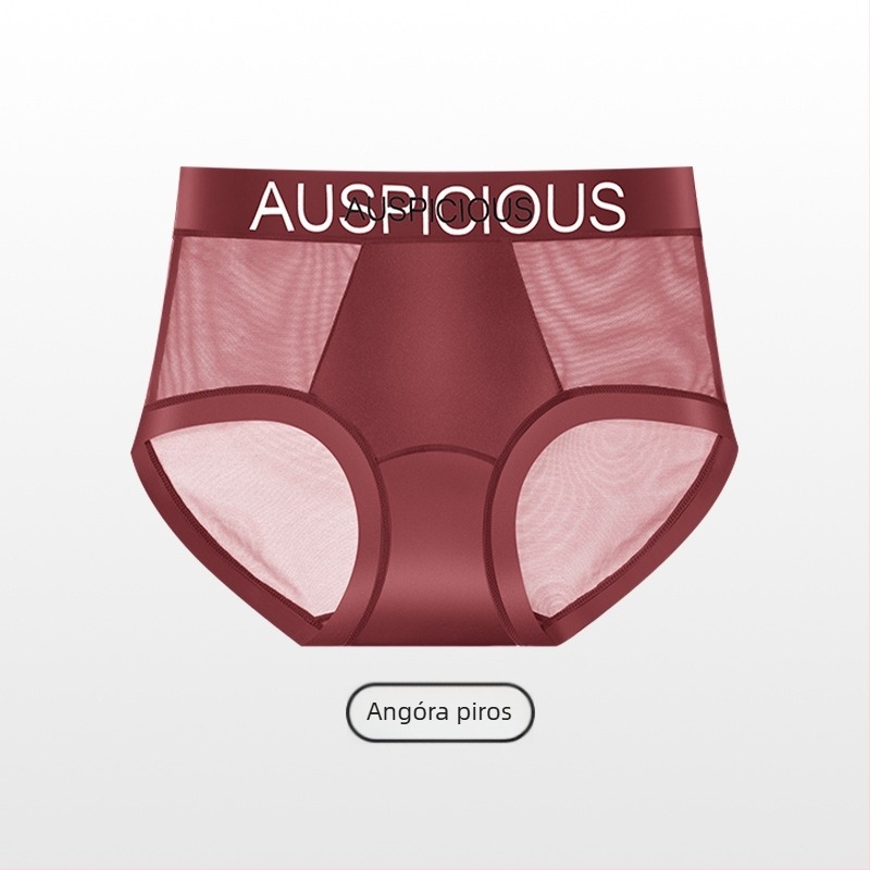 Női fehérnemű: Nylon anyag, légáteresztő és gyorsan száradó, jacquard szövés, középmagas derék, viszkóz belső bélés