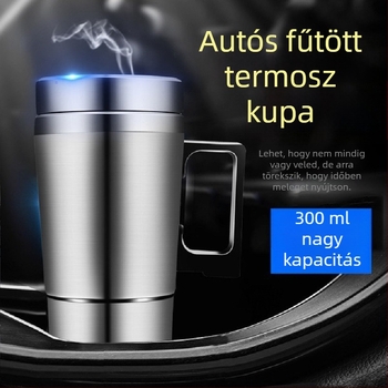 Autóba való rozsdamentes acél melegítő vízcsésze LBW-1603, 12V/24V, 100W