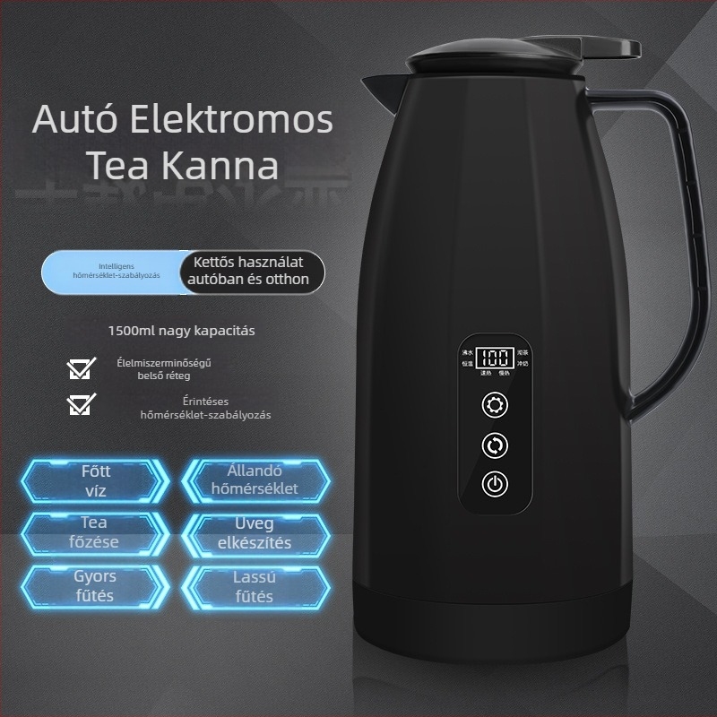 Kaixu autó teáskanna 50-200W, Modell 2145, PP+SUS304, Jármű melegítésére