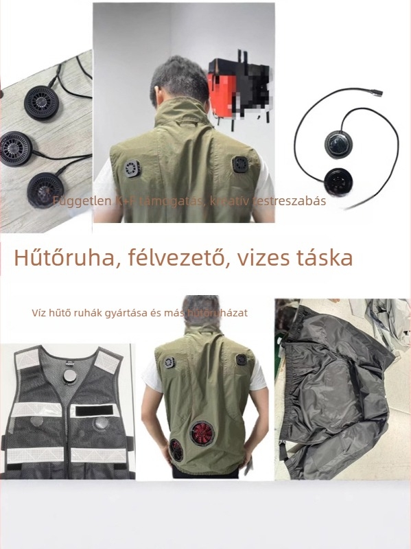 Férfi munkás casual nadrág - középmagas derekú, légáteresztő poliészter, egyenes szabású, mikroelasztikus, cipzár
