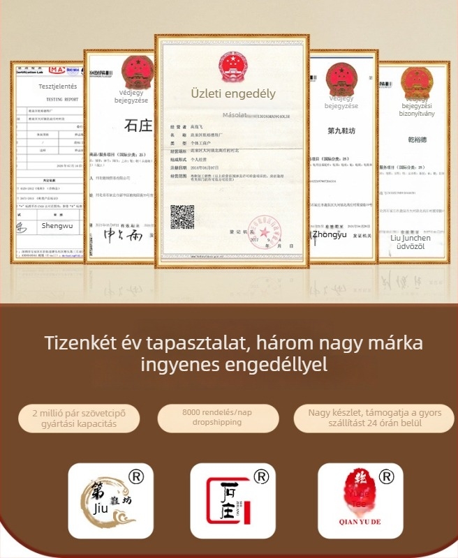 Férfi textilcipő, hétköznapi viseletre, négyszögletes orrú, pamut felsőrész, alacsony felső rész, ezerszeres rétegű talp, lélegző