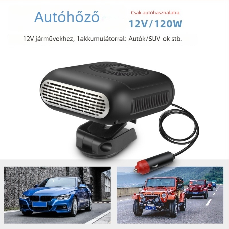 Velociraptor autómelegítő, ABS, 12V/24V, 120W, hordozható
