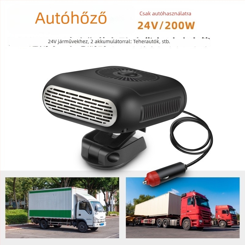 Velociraptor autómelegítő, ABS, 12V/24V, 120W, hordozható