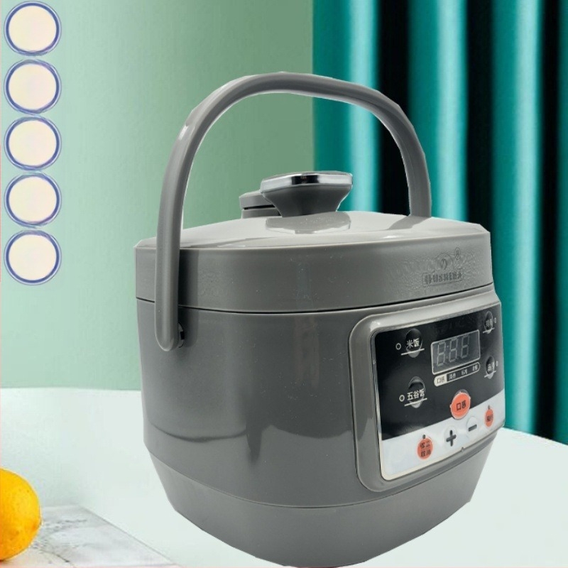 Ouzhibao JQ02 járműre szerelt elektromos nyomásos edény, 24V, 2.5L, 600W, modell CFXBOB-JQ02, magaslatokhoz kompatibilis