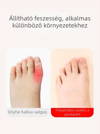 Gyermekek toe valgus korrigáló elasztikus szalaggal – pamut textúra, 30 db, gyerekeknek, futás és kosárlabda