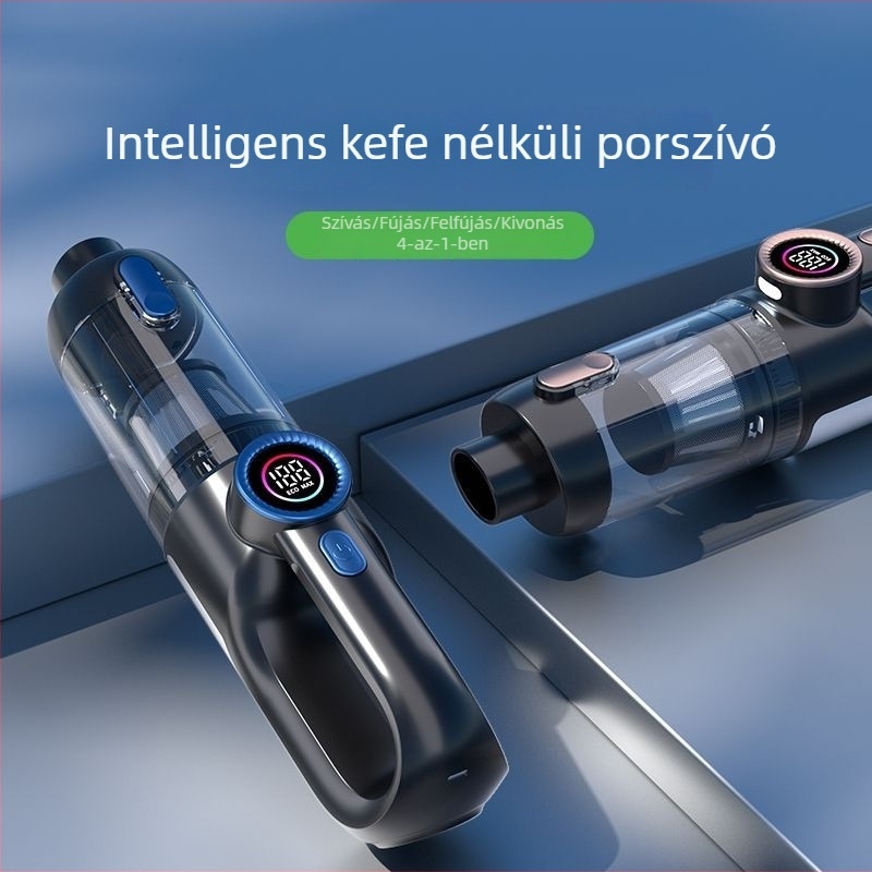 Vezeték nélküli autó porszívó – erős szívóerővel, mini kézi kivitel autóhoz és otthonhoz