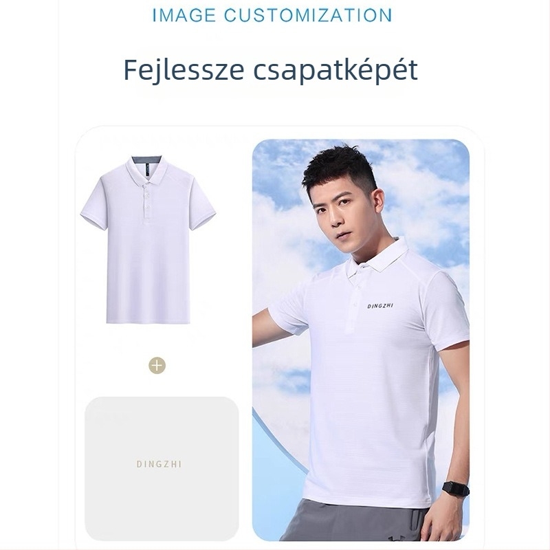 Póló – gyorsan száradó, légáteresztő, nedvesség-elvezető, bő szabású, poliészter anyag