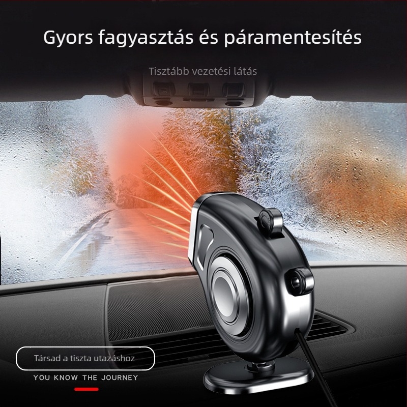 Autóhőventilátor – műanyag, 150 W, autóhasználatra