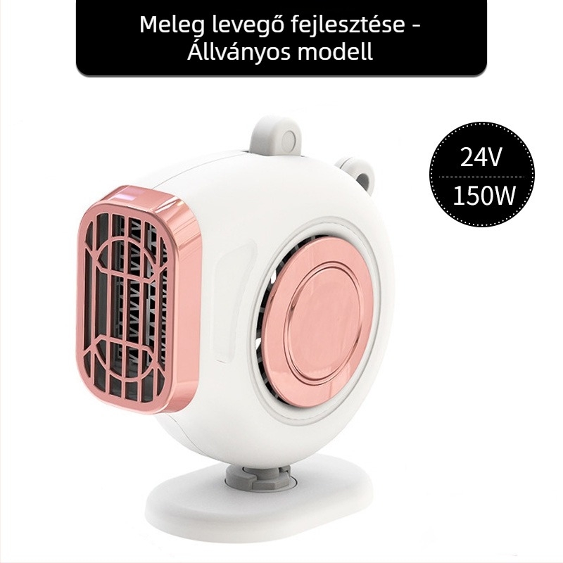 Autóhőventilátor – műanyag, 150 W, autóhasználatra