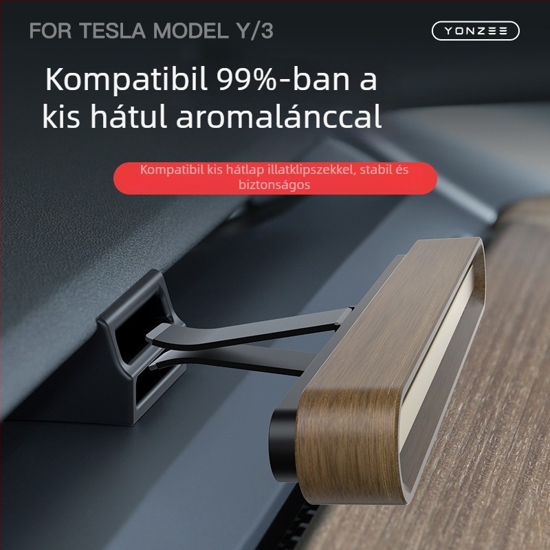 Tesla Model 3/Y/YL középső konzol légáramlati kimeneti illatosító klipe adapter, snap-on szerelés