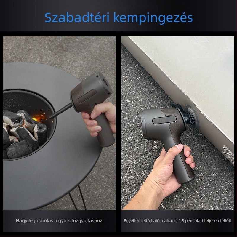Autóban használható porszívó – erős szívóerő, vezeték nélküli, kompakt kézi porszívó, fújó és porszívó funkció egyben