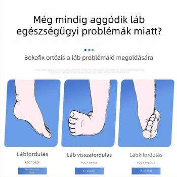 Mai zhi Lábfej-korrigáló és boka immobilizáló ortézis, Poliészter, Modell 22, Távoli infravörös melegítés