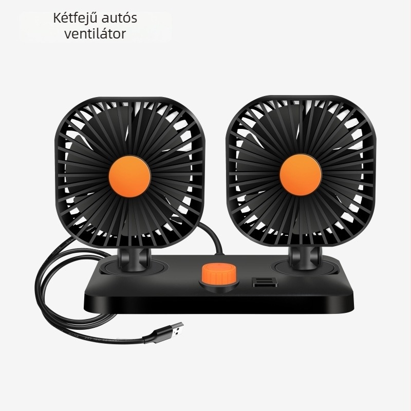 Fast Bull USB mini ventilátor kollégiumi szobába, csendes, 12V/24V univerzális, modell NO.03, ABS ház, teljesítmény 30, USB töltés mobil eszközök számára