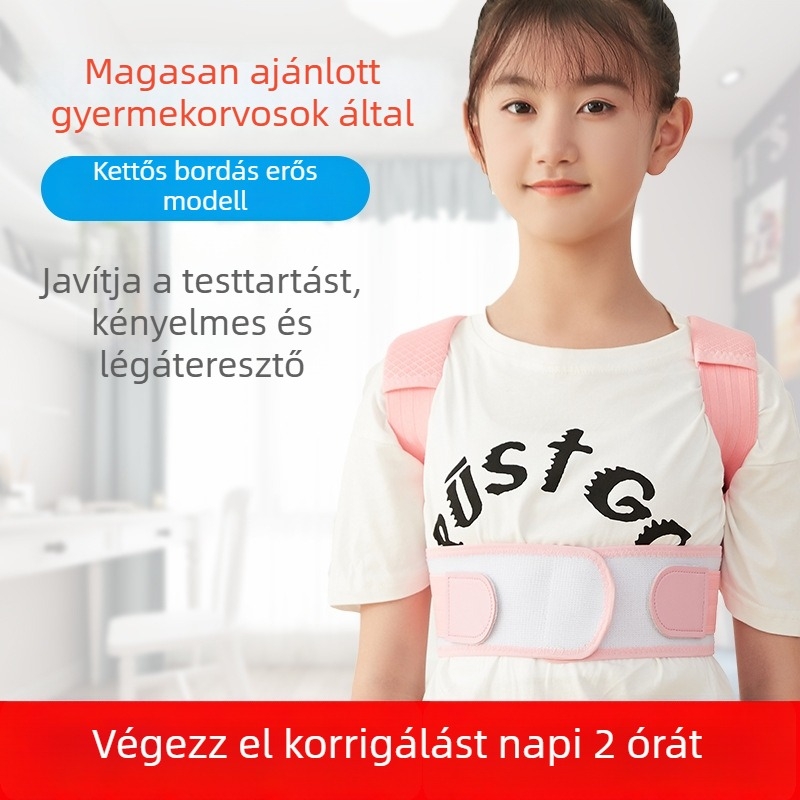 Gyerekeknek szóló testtartás-korrigáló öv, Bei Li 717 Strap Correction Strap, 2025-ös megjelenés, licencelt privát címke