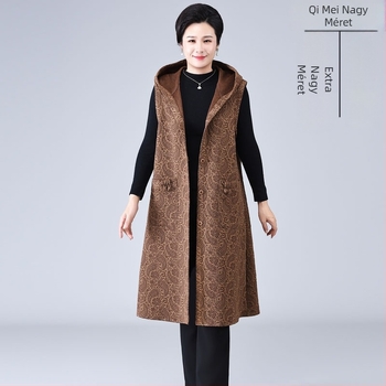 Hosszú tavaszi kabát laza oversize szabással, Cashew mintával, poliészter-elasztán keverék (90-95% poliészter, legfeljebb 30% elasztán), hossza 80-100 cm, hétköznapi, elegáns ingázó viselet