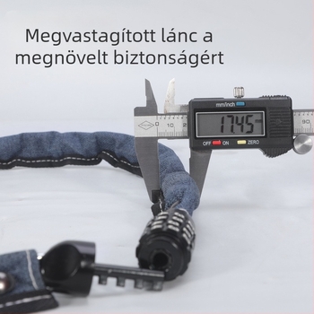 ULAC kerékpár láncos kombinációs zár hegyi és városi kerékpárokhoz