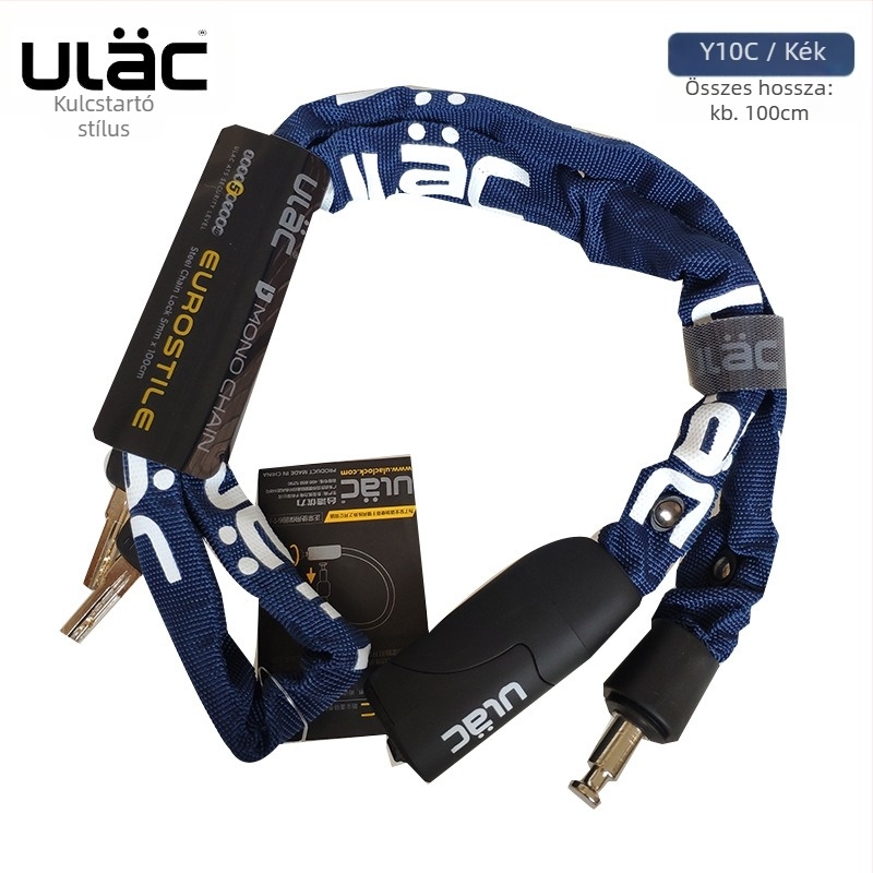 ULAC kerékpár láncos kombinációs zár hegyi és városi kerékpárokhoz