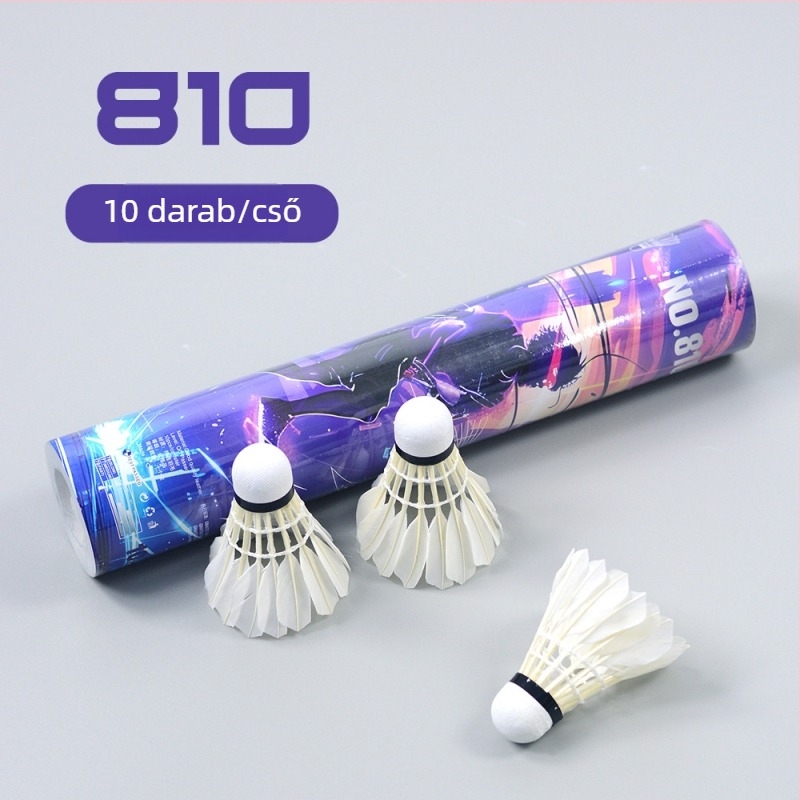 Karbon szálas keretű tollasütő, tömeg 80–84 g, markolat vastagsága G5, extrém kemény nyél, egyenes nyél