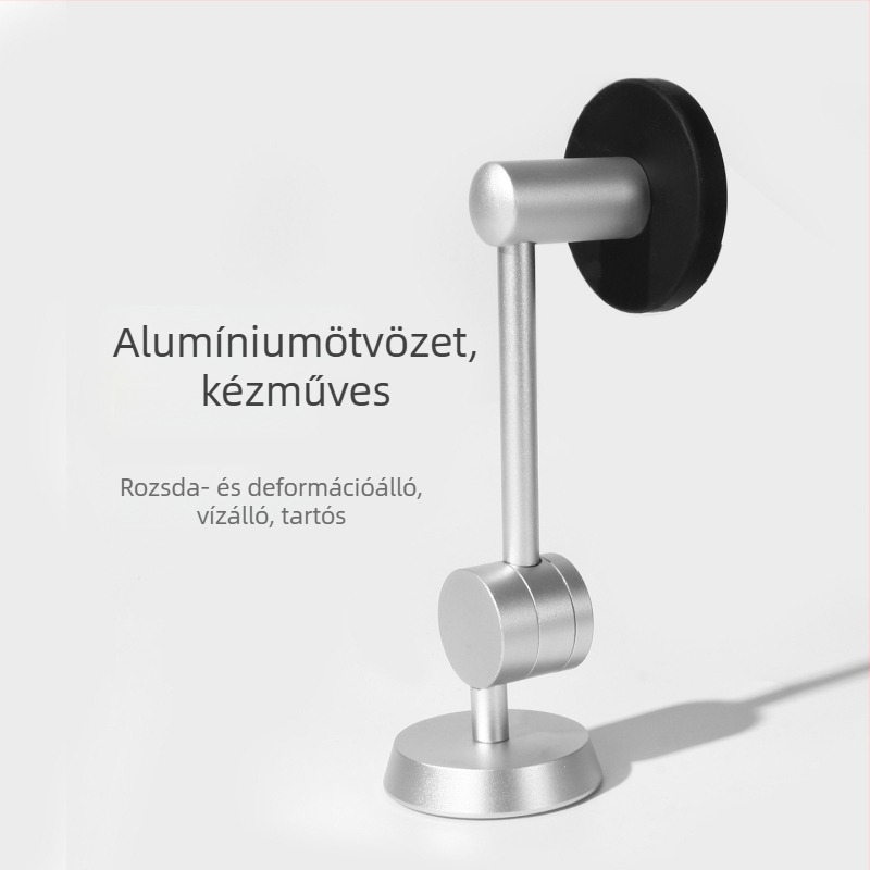 Alumínium espresso kávéfőző gép szűrőtartó mágneses rögzítéssel, falra szerelhető, 1 réteg, modern minimalista stílus