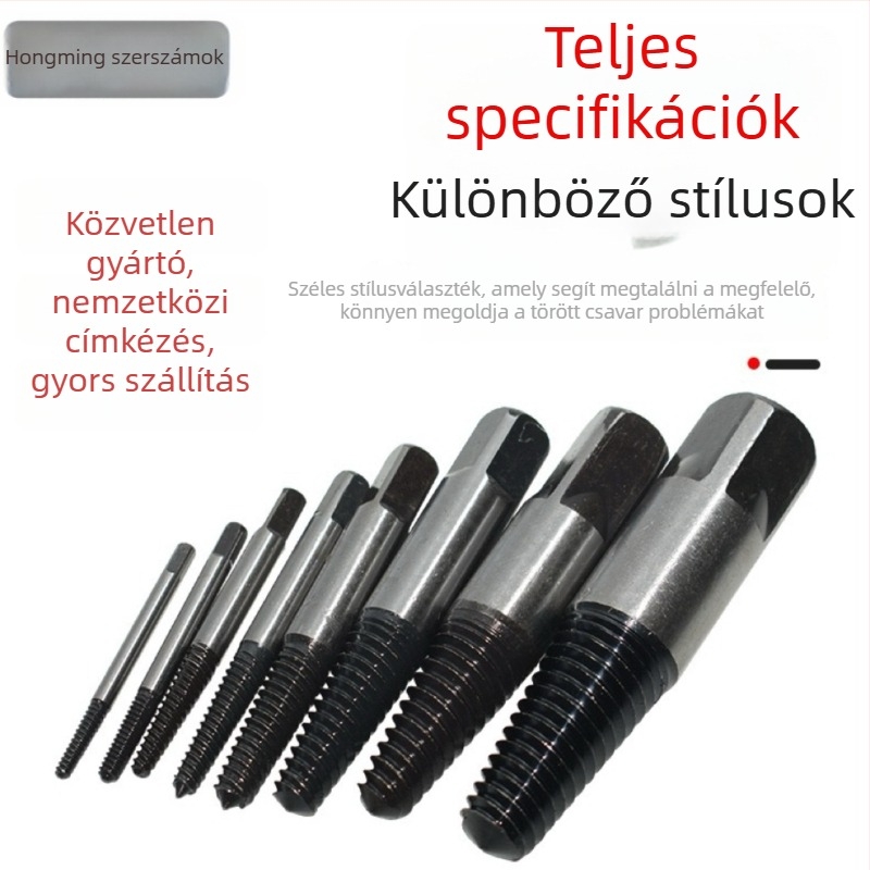 Hongming törött menetes és huzal eltávolító háromszög alakú szelephez, csapágyacél, tartomány 14-18