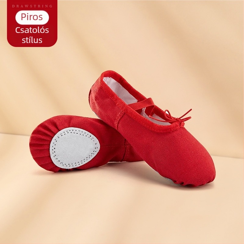 Dance Sail Gyerekeknek - Lányok Tánccipő, Bőr talp, Nylon + Bőr felsőrész, Kopásálló, Tavasz