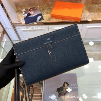 Férfi clutch táska bőrből, utcai stílus, nagy kapacitás, 2025 tavaszi kiadás