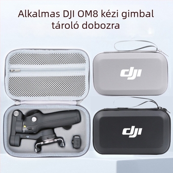 OM8 gimball stabilizátorhoz kemény tok — PU anyag, OM8-kompatibilis, Zero type márka, engedélyezett magánmárka, számla tartalmazva