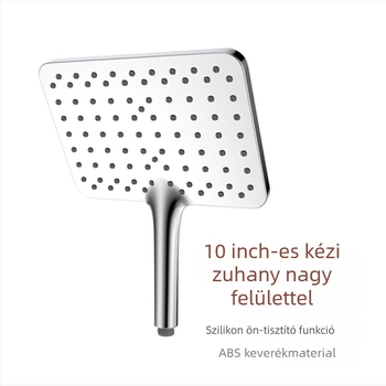 Hordozható kézi esőzuhany fej, ABS, 0.8 MPa, egy üzemmódú kiáramlás, modell HS-1580 CP