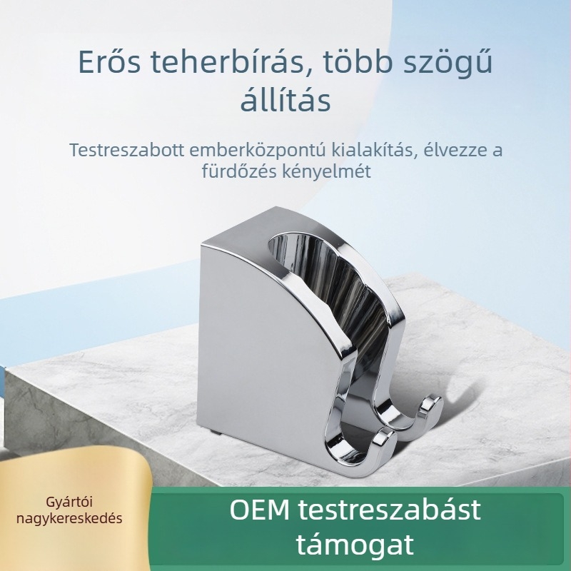 Zuhanytartó falra szerelhető, ABS + krómozott felülettel; Modell: háromlyukas falbázis; Szerelési típus: 1; Működési hőmérséklet: 0–100°C; Névleges nyomás: 1 bar