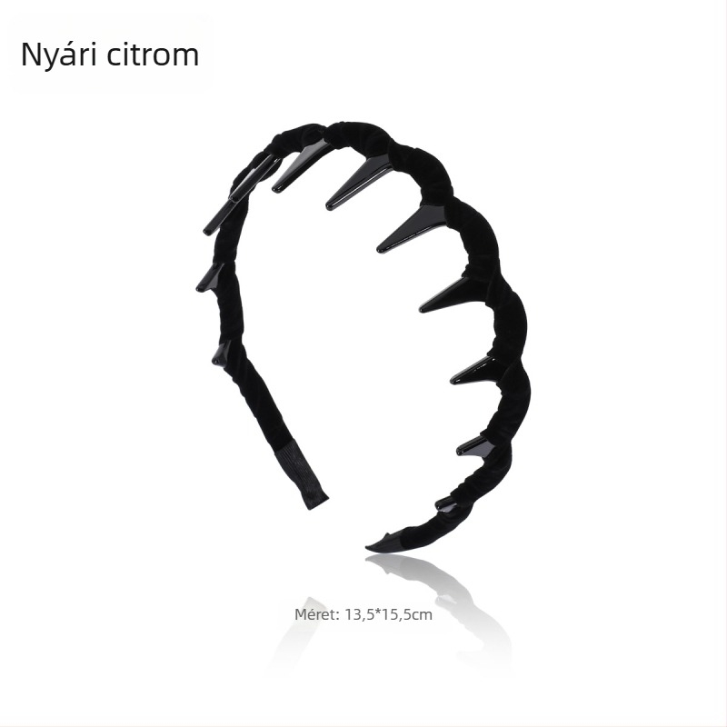 Női hajpánt, koreai stílus, szőtt, Summer Lemon, Télen 2025