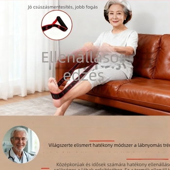 Ujjvédő Bandázs és Elasztikus Ellenállás Szalag a Gluteus Maximus Rehabilitációjához - Kompozit Anyag