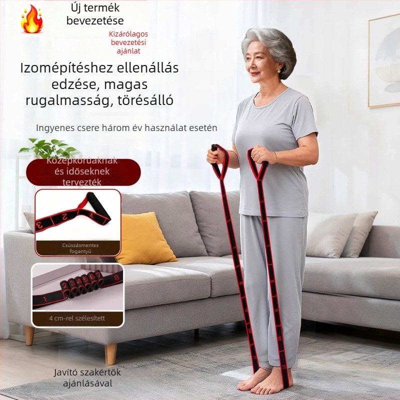 Ujjvédő Bandázs és Elasztikus Ellenállás Szalag a Gluteus Maximus Rehabilitációjához - Kompozit Anyag