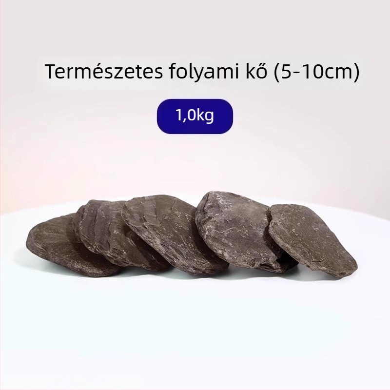 Asztali akváriumi tájkő készlet - gyanta, irodai stílus, ökológiai patak dekor, teknős napozó platform