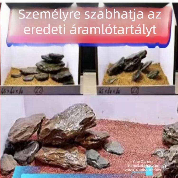 Akvarisztikai tájkép fő kő, rockery készlet halak, garnéla és teknősök számára