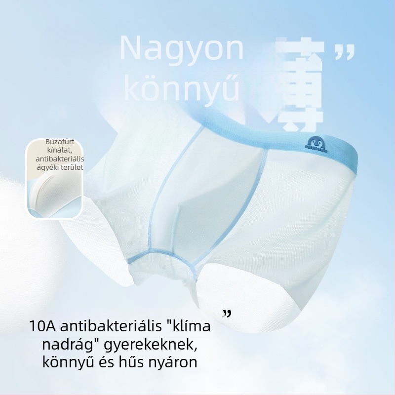 Fiúknak szánt Ice Silk alsónemű, A típus, 6–12 éveseknek, nyári vékony kiadás