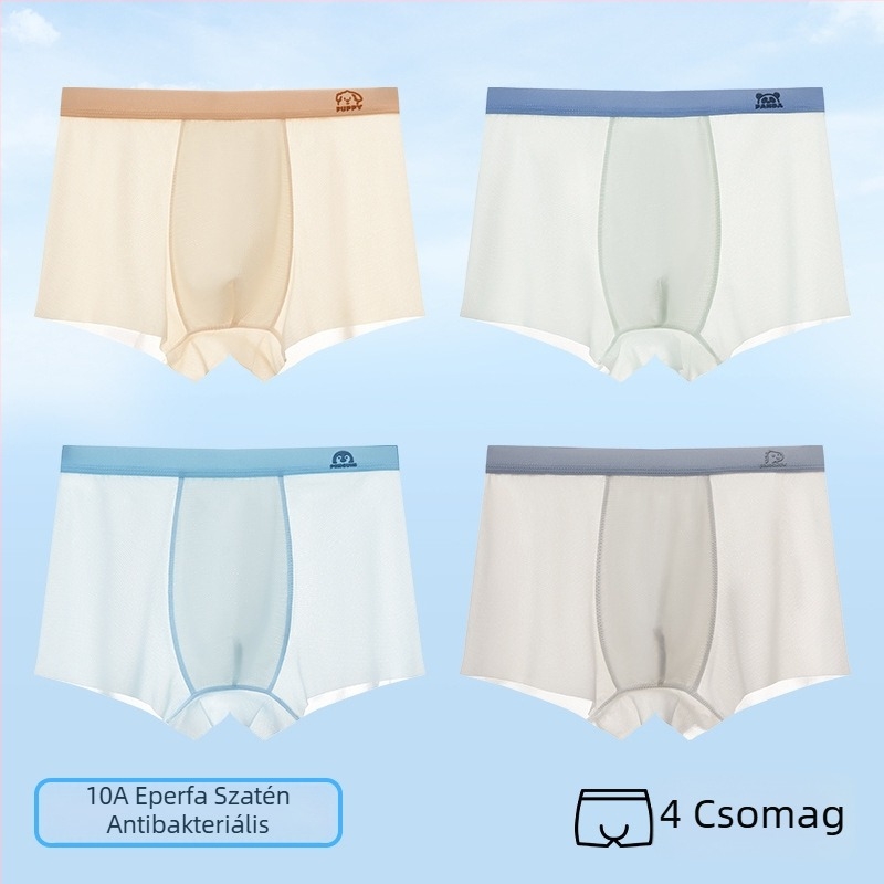 Fiúknak szánt Ice Silk alsónemű, A típus, 6–12 éveseknek, nyári vékony kiadás