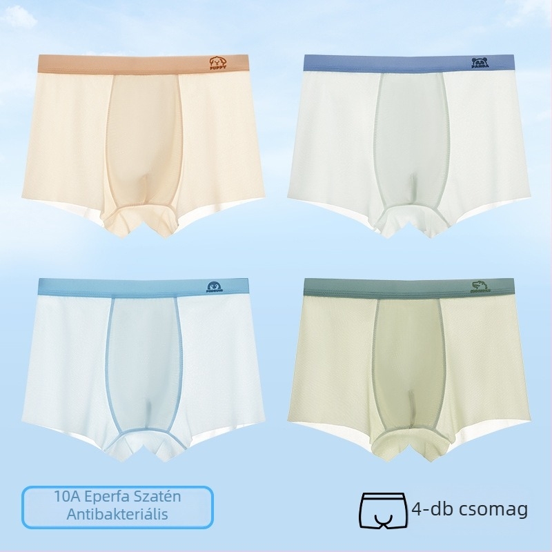 Fiúknak szánt Ice Silk alsónemű, A típus, 6–12 éveseknek, nyári vékony kiadás