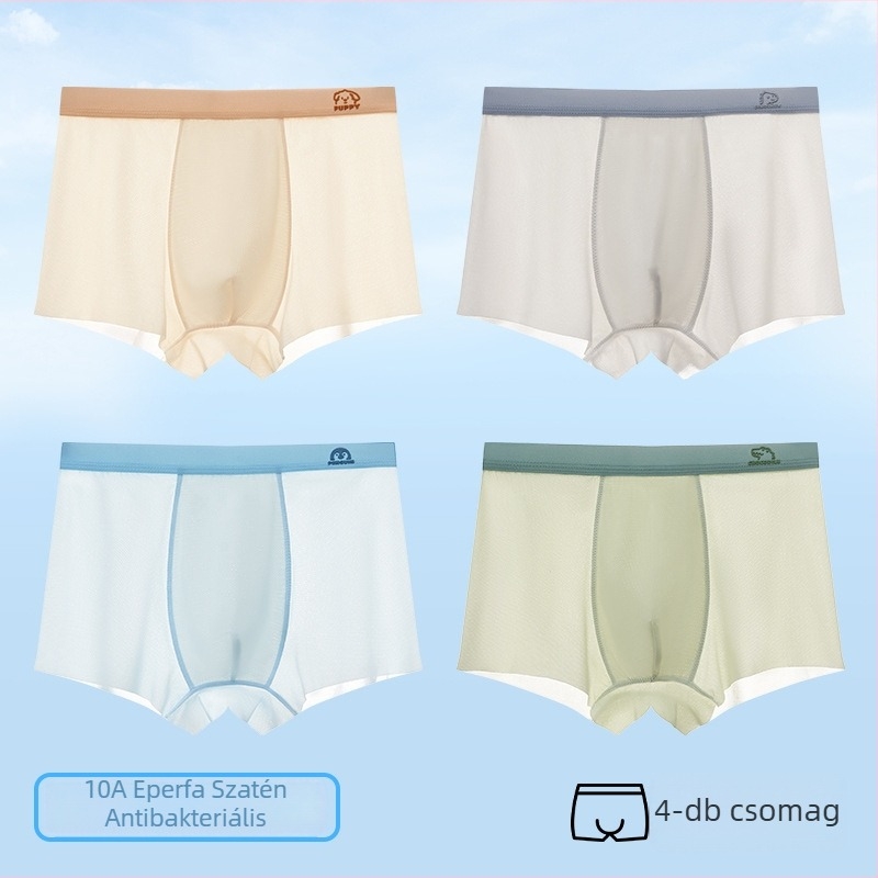 Fiúknak szánt Ice Silk alsónemű, A típus, 6–12 éveseknek, nyári vékony kiadás
