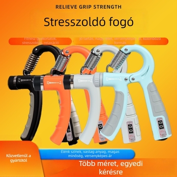 Practice Fogáserő-fejlesztő – rugós acélból, 5-60 kg-os állítható, rugós feszítő, uniszex, fitnesz és rehabilitáció